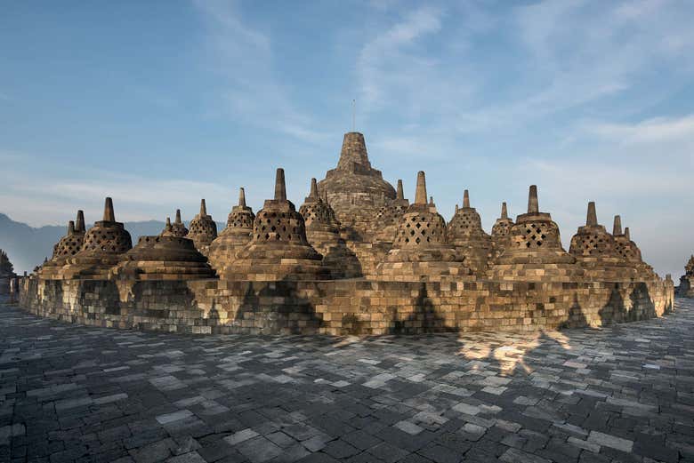 Sobre el templo de Borobudur