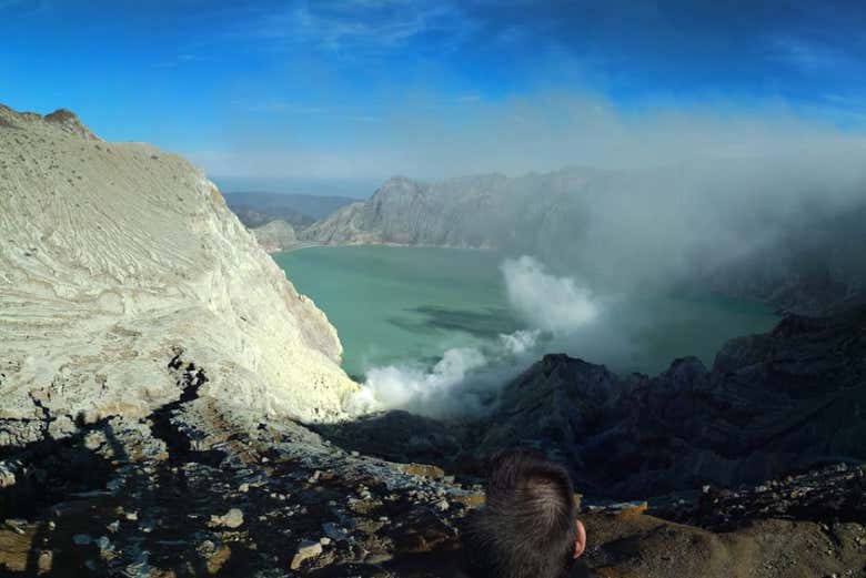 Cráter del volcán Bromo