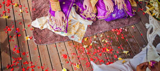 Cérémonie de mariage balinais