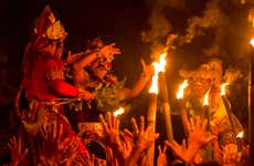 Espectáculo de danza kecak en Ubud