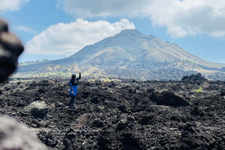 Explore Black Lava, created from the largest eruption