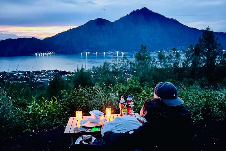 Take in the views of one of Bali's most iconic landscapes