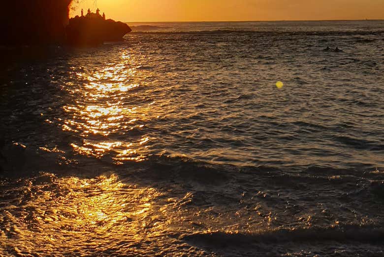 Coucher de soleil à Bali