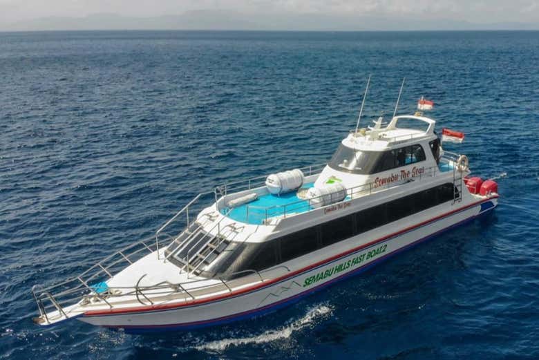 Barco para el traslado