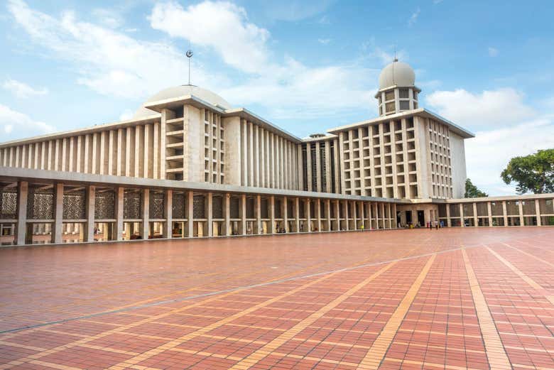 La mezquita Istiqlal