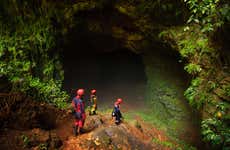 Caving in Jomblang Cave