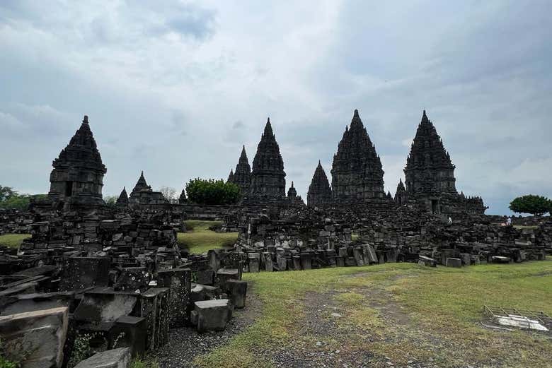 Visitando el templo de Pranbanan