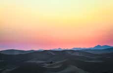 Noche en el desierto de Varzaneh