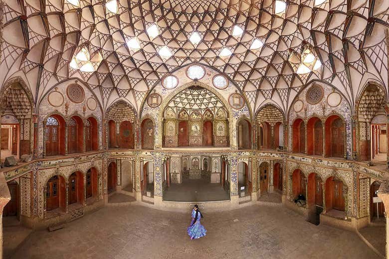 Visitando la casa Borujerdi