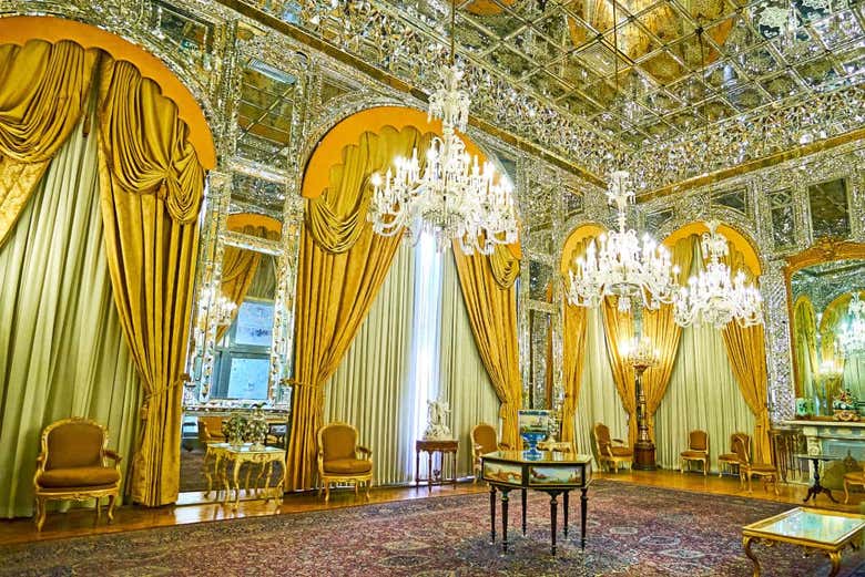 Interior do Palácio de Golestão
