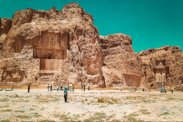 Visit the monumental Necropolis of Naqsh-e Rostam
