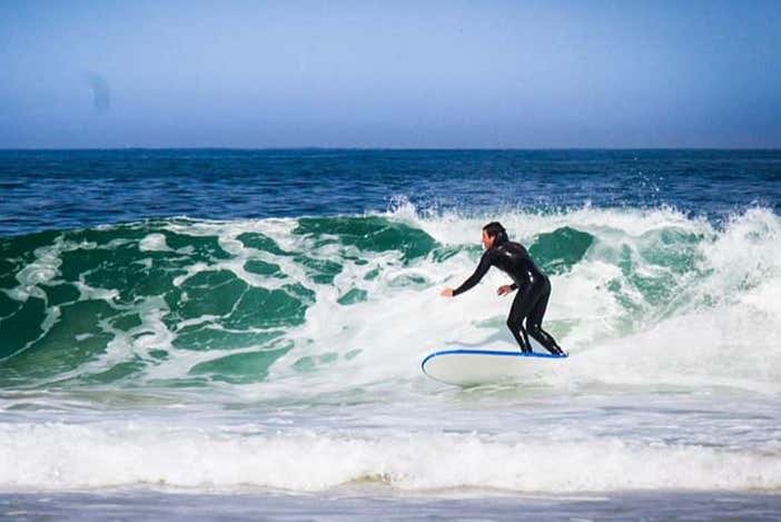 Riding the waves in Connemara
