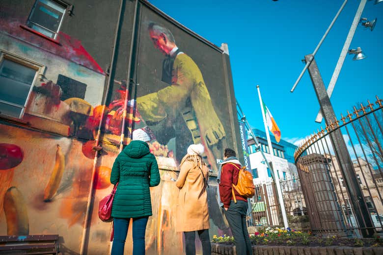 Murales coloridos en Cork