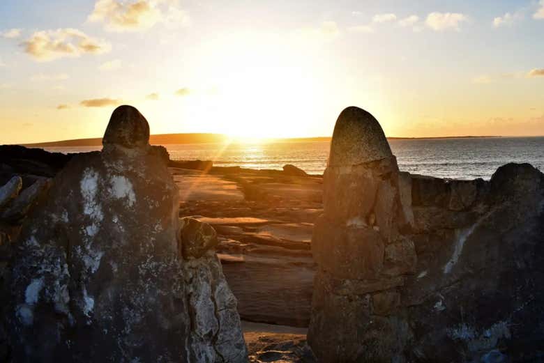 Atardecer en la isla de Inishmaan