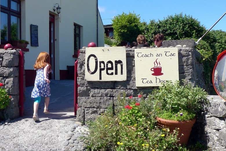 Local restaurant at Inisheer