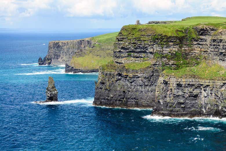 Penhascos de Moher, a 210 metros de altura