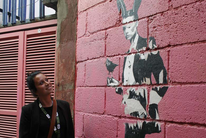 Admirando el arte urbano de Dublín