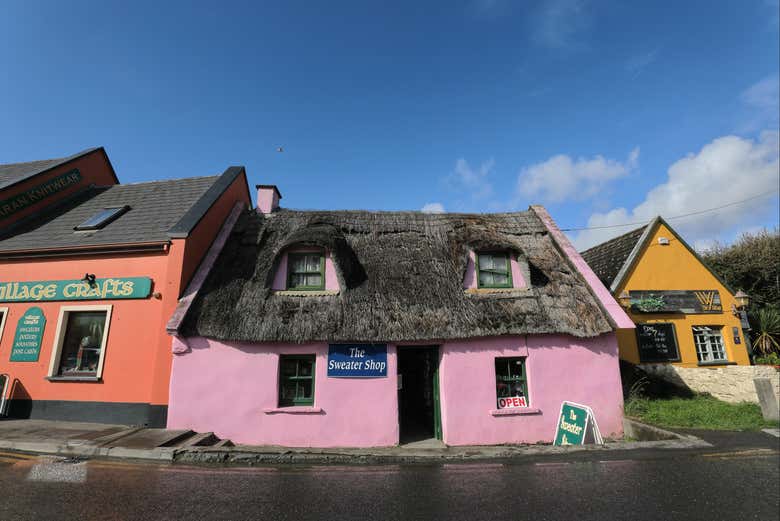Casas de colores en Doolin