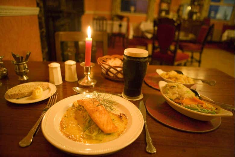 Cena en The Irish House Party
