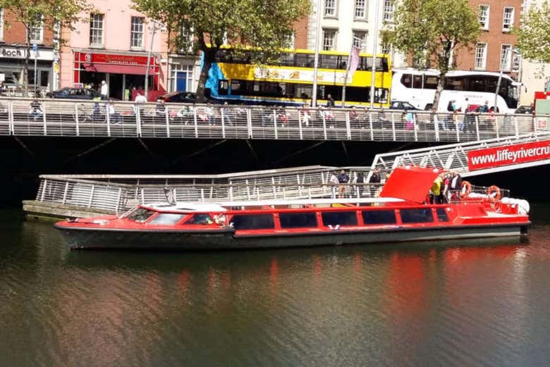 Balade en bateau à Dublin