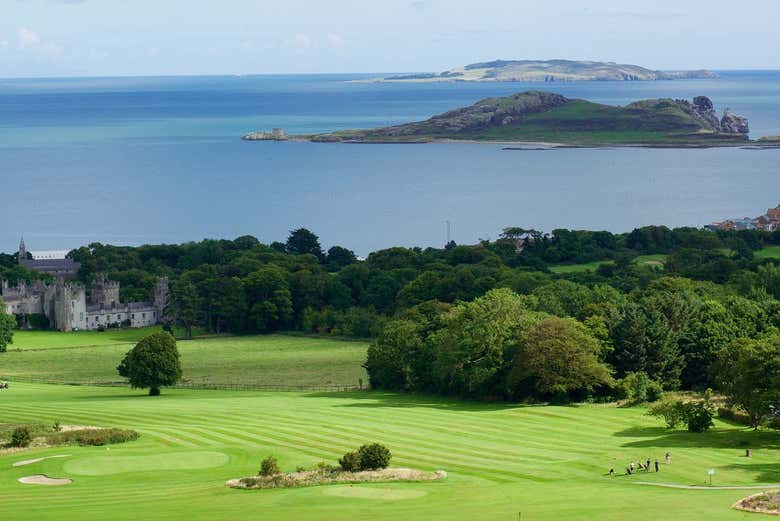 Panoramic view of the Howth Peninsula
