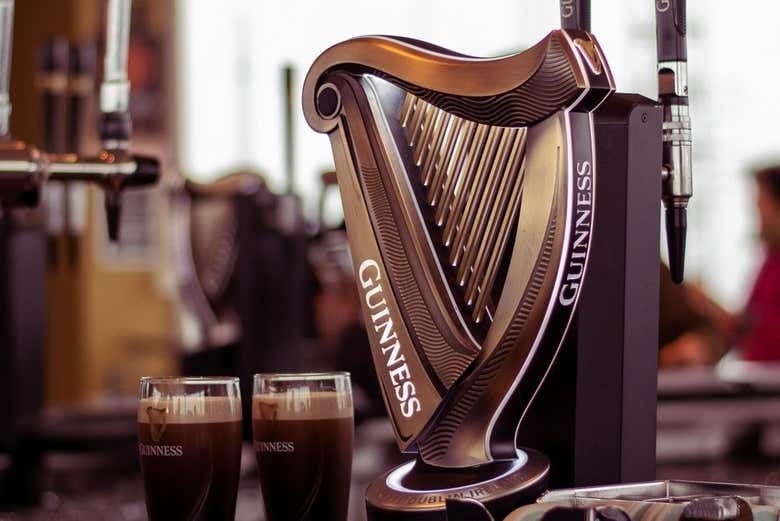 Podréis tomar una pinta en la Guinness Storehouse
