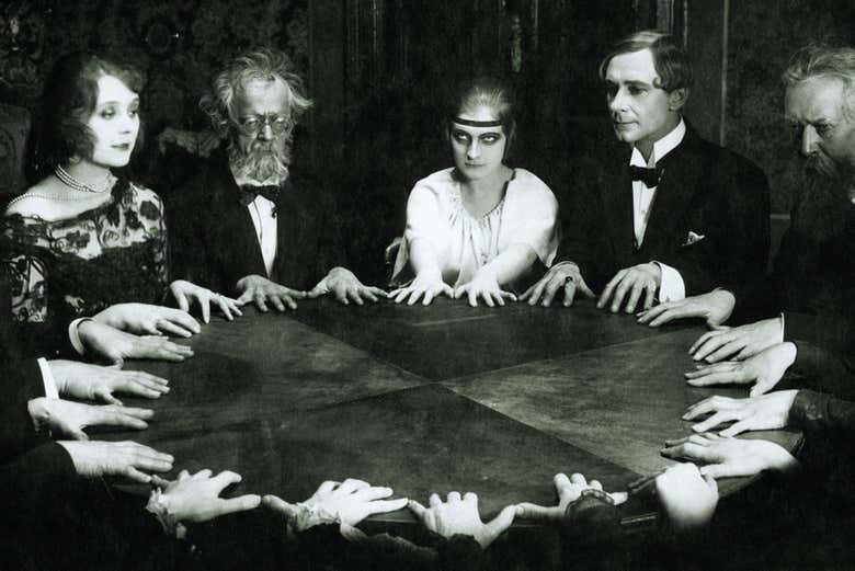 Foto de un ritual esotérico