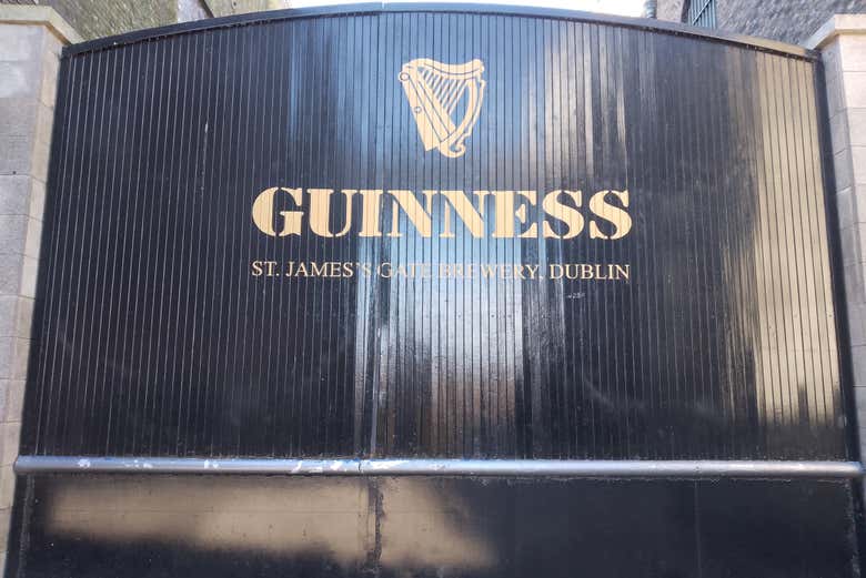 Ingresso della Guinness Storehouse