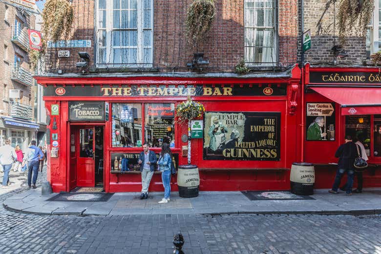 Traditional Irish pub