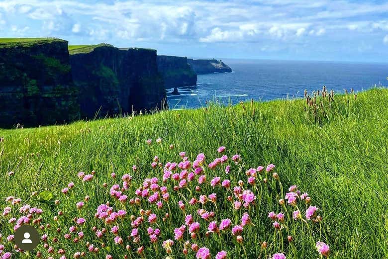 Vista de los paisajes de Moher