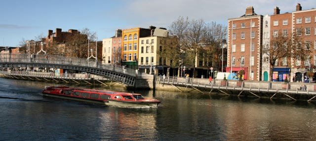 Balade en bateau dans Dublin