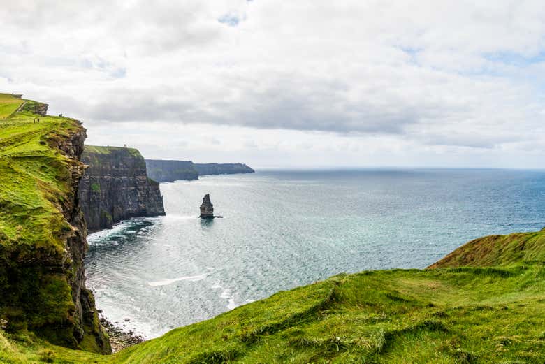 Vista sull'Oceano Atlantico dalle scogliere