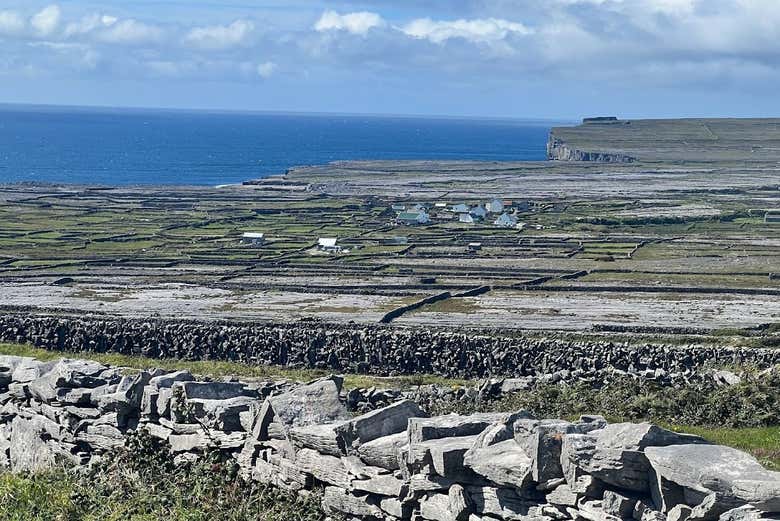 Marvel at the Aran Islands' spectacular landscapes