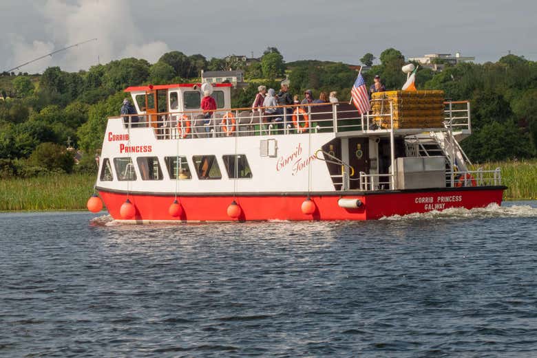 Passeio de barco pelo rio Corrib