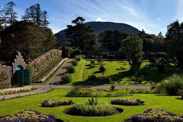 Victorian gardens at Kylemore Abbey