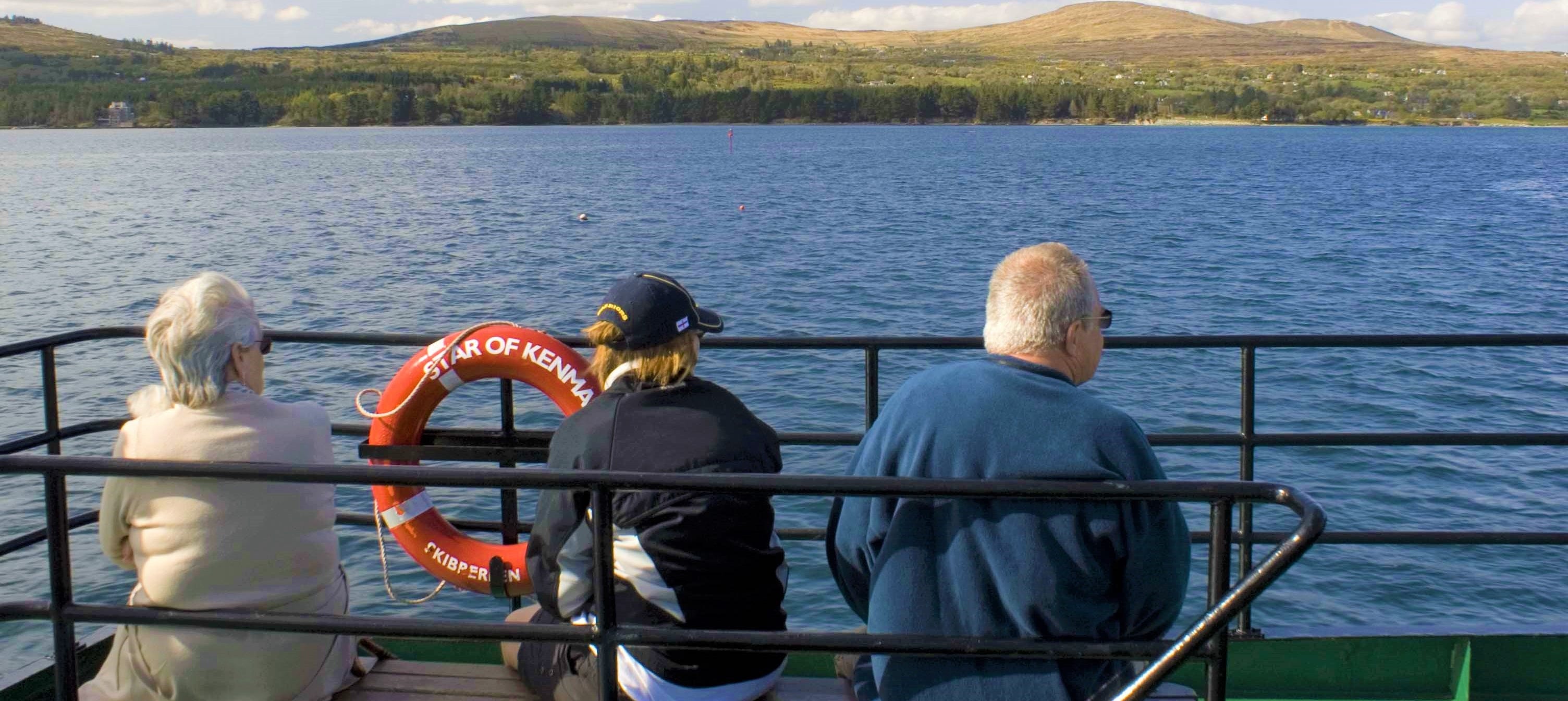 Balade en bateau dans la baie de Kenmare