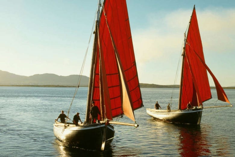 Sailing along the west coast of Ireland