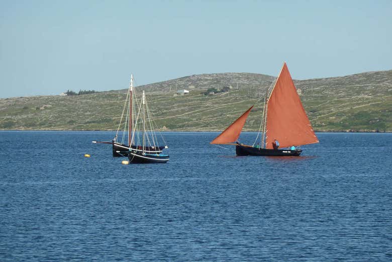 Paisaje de la costa oeste de Irlanda