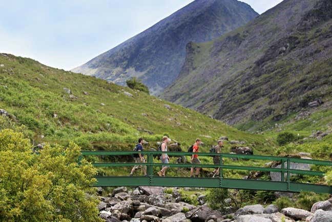 Exploring the trails of Carrauntoohil
