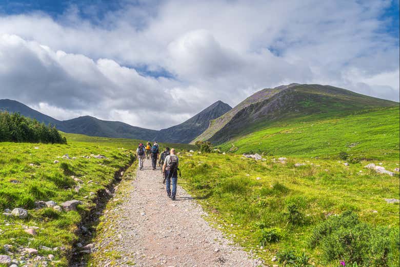 Climbing Carrauntoohil