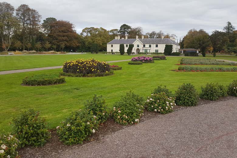Outside Muckross House