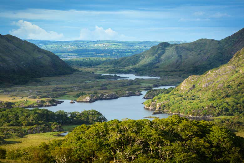 Vistas del Parque Nacional de Killarney desde Lady's View