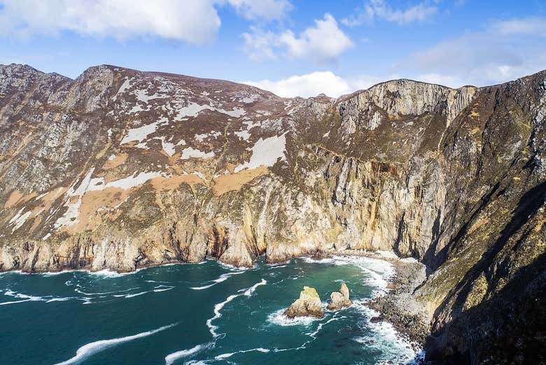 The Sliabh Liag cliffs