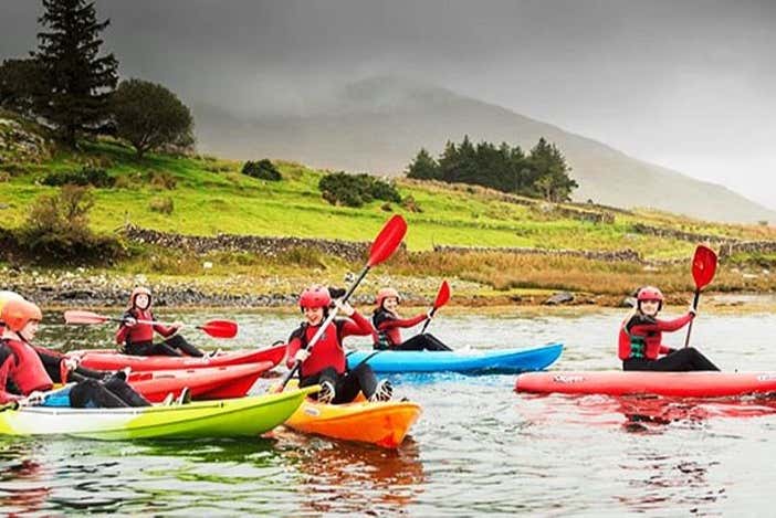 Kayak tour in Killary Fjord