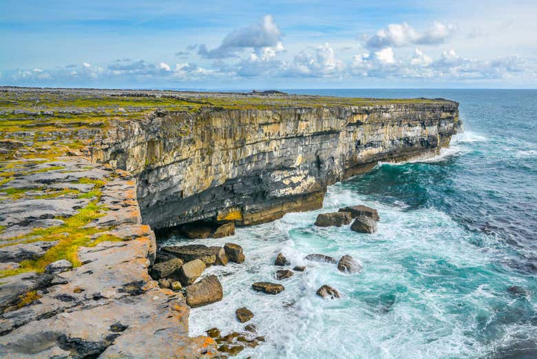 Beautiful coastal view of Inishmore