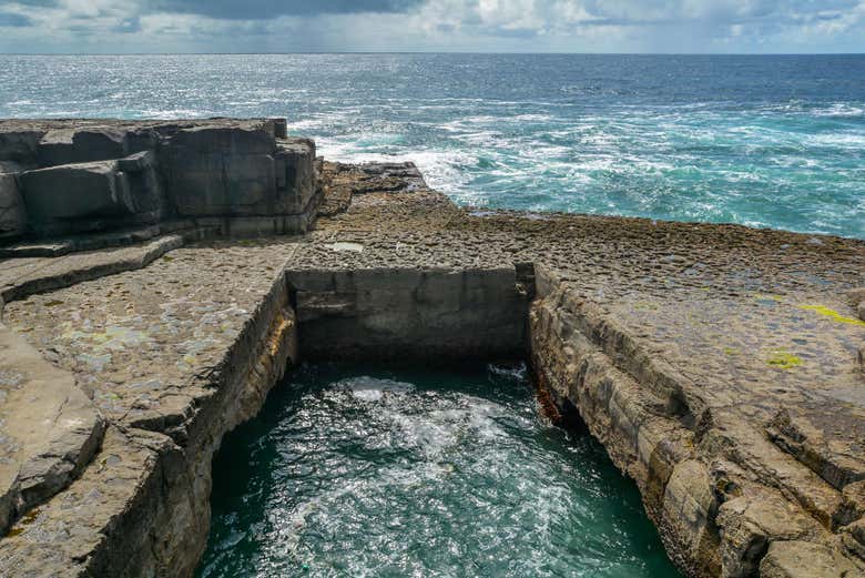 Wormhole on Inis Mór Island
