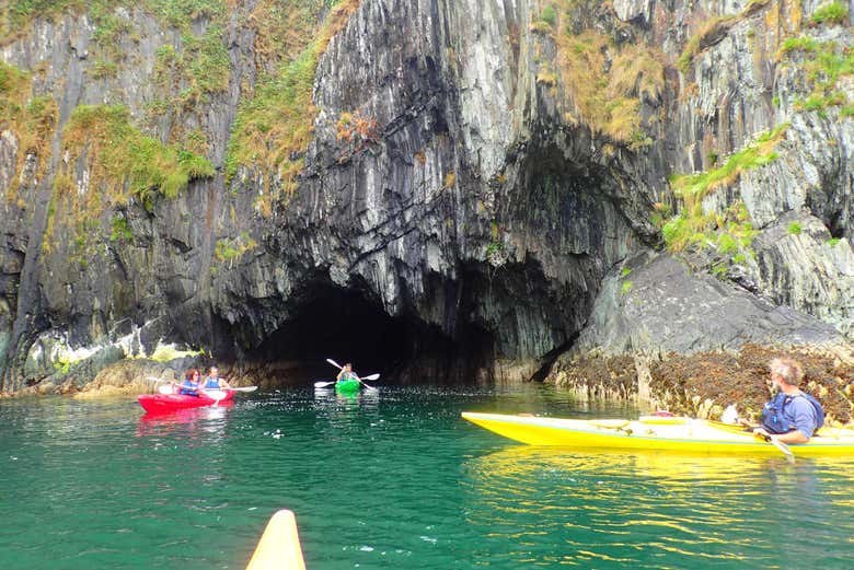 Enjoying the surroundings of Unionhall