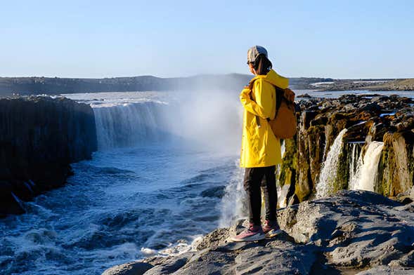 Excursion aux chutes d'eau de Godafoss et Laufás pour les croisiéristes