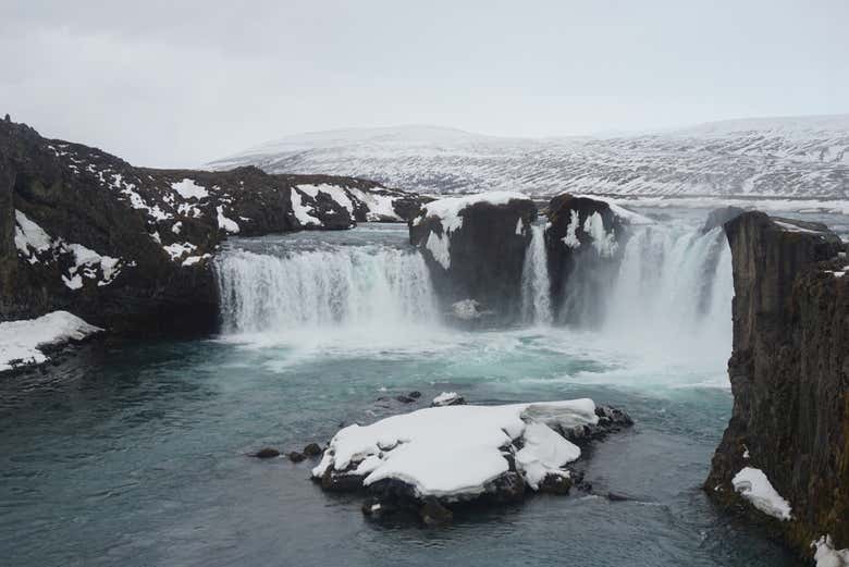 Goðafoss waterfall