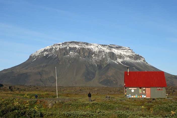 Paisagens do vulcão Askja
